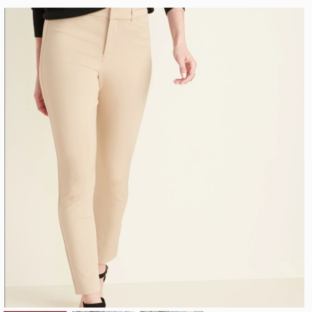 Old Navy mid rise pixie ankle pants - size 10